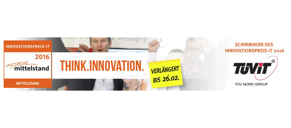 Banner Innovationspreis-IT 2016