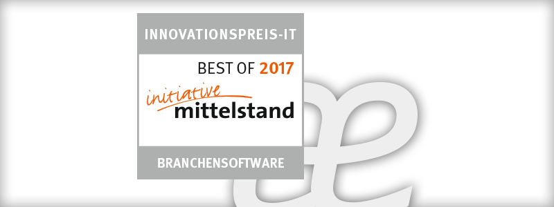 Signet Innovationspreis-IT 2017 für aepos.