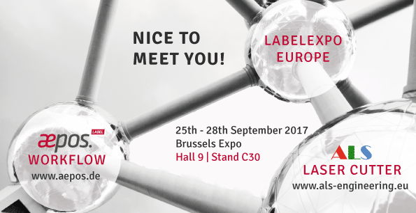 Labelexpo Europe 2017 with aepos.Label & ALS Engineering